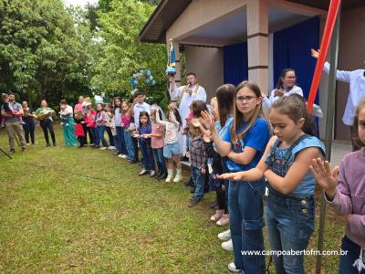 Rio Bonito do Iguaçu - Festa N.S. Aparecida atraí Fiéis em Barra Mansa do Iguaçu